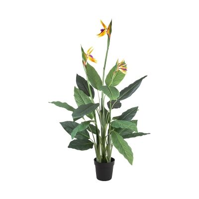 Potted Artificial Bird of Paradise Plant with Flower, 150cm