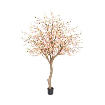 Potted Artificial Cherry Blossom Tree, 240cm