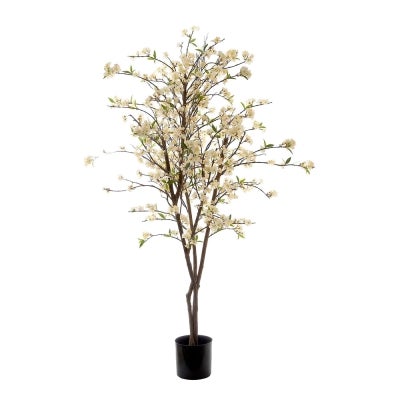 Potted Artificial Cherry Blossom Tree, 150cm