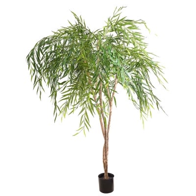 Potted Artificial Willow Tree, 180cm