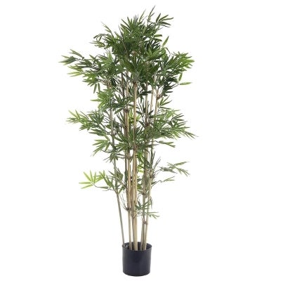 Potted Artificial Japanese Bamboo Tree, 120cm