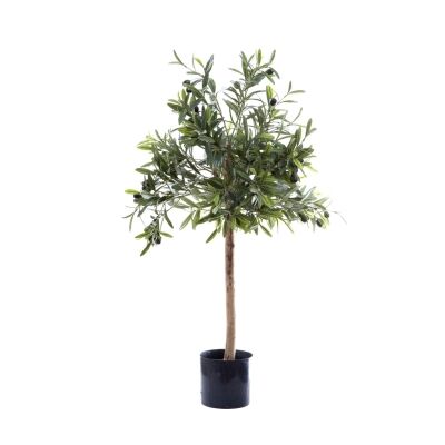 Potted Artificial Unpruned Olive  Tree, 70cm