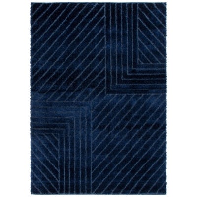 Tender Mirage Shag Rug, 290x200cm, Navy