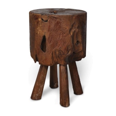 Kipa Recycled Teak Timber Stool
