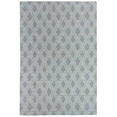 Timeless Elegance Hand Loomed Wool & Viscose Rug, 350x450cm, Natural / Grey