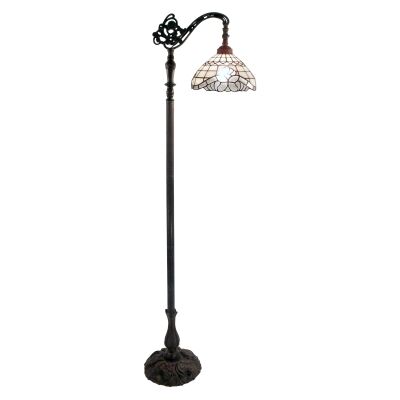 Vienna Tiffany Style Stained Glass Downbridge Floor Lamp