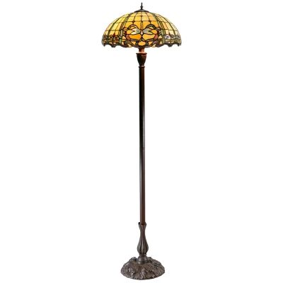 Aurora Tiffany Style Stained Glass Floor Lamp