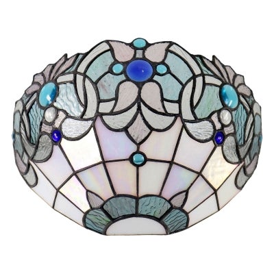 Shelby Tiffany Style Stained Glass Wall Sconce