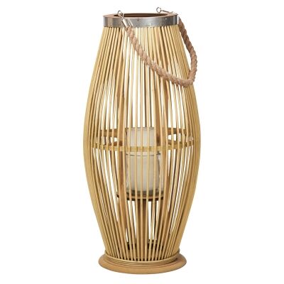 Bamboo on sale floor lantern