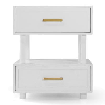 Esiran Pine Timber Bedside Table
