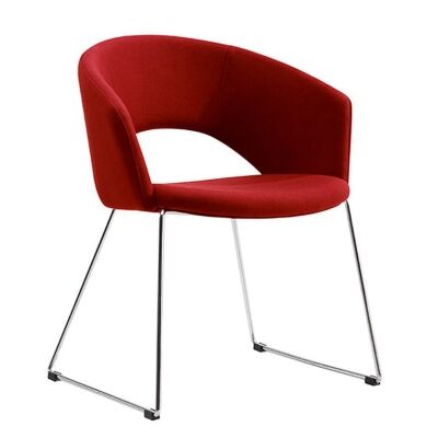 Tonic Fabric Breakout Chair, Red