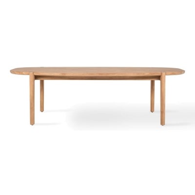 Seneng Arc Teak Timber Dining Table, 200cm
