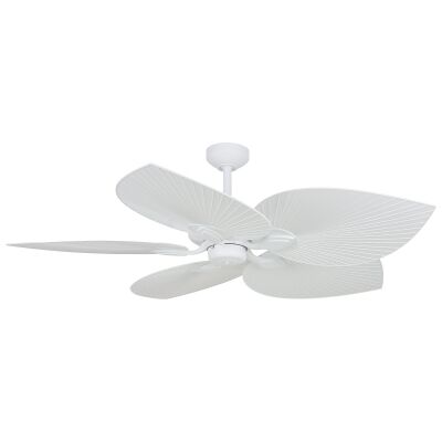 Threesixty Tropicana Commercial Grade Ceiling Fan, 138cm/54", White