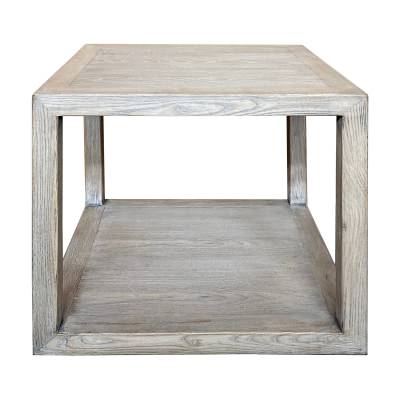 Lavena Macie Recycled Elm Timber Square Side Table