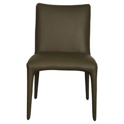 Bresbot Faux Leahter Dining Chair, Olive