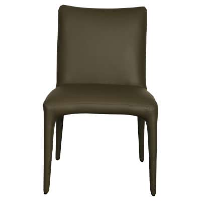 Bresbot Faux Leather Dining Chair, Olive