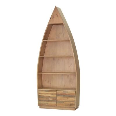 Tuscanspring Reclaimed Timber Boat Bookcase