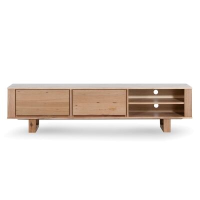 Noria Messmate Timber 2 Drawer TV Unit, 208cm