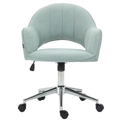Tulip Fabric Office Chair, Seafoam