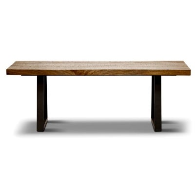 Udall Mango Wood & Metal 130cm Coffee Table