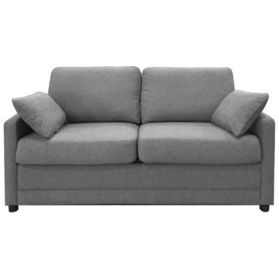 Tofta Fabric Sofa Bed, Double, Mid Grey