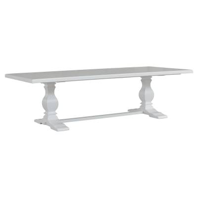 Newport Wooden Parquetry Dining Table, 270cm