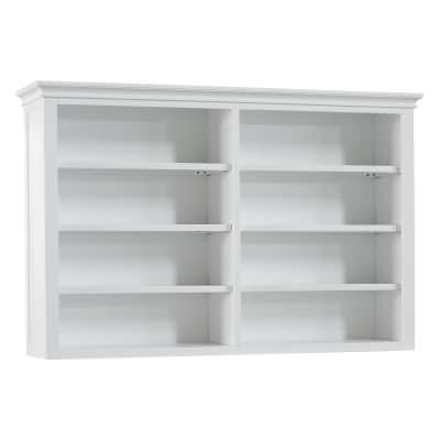 Newport Wooden Open Hutch with Adjustable Shelves, 183cm