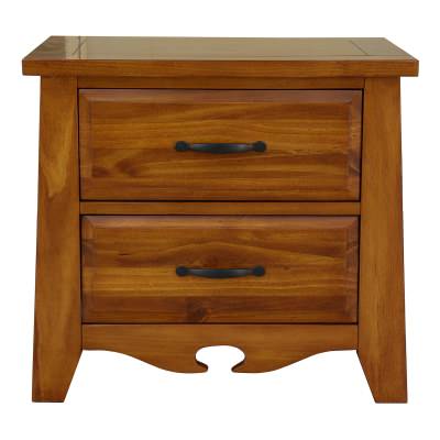 Ferelith Pine Timber Bedside Table