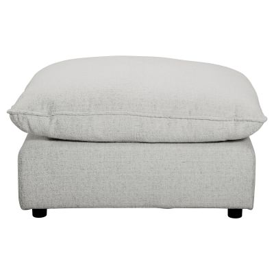Braddock Fabric Square Ottoman