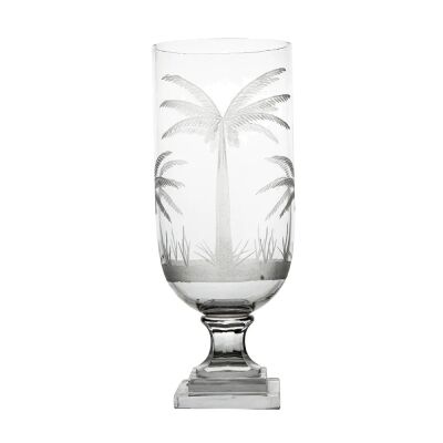 Cairo Glass Goblet Vase, Large
