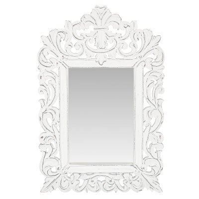 Tilmi Wooden Frame Wall Mirror, 90cm