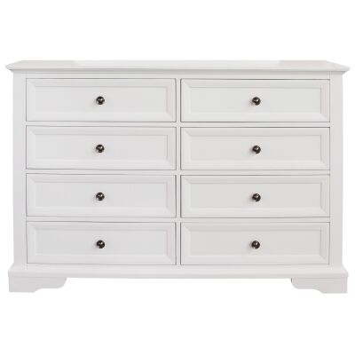 Plain white chest of hot sale drawers