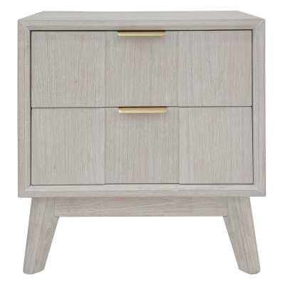 Zilena Acacia Timber Bedside Table