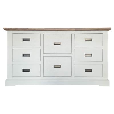 Nantucket Acacia Timber 8 Drawer Dresser
