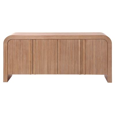 Bristol Ashwood 4 Door Buffet Table, 180cm, Natural