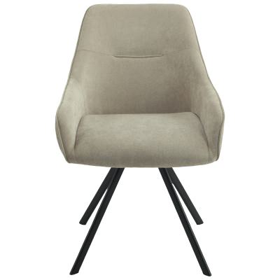 Ellison Fabric Swivel Dining Chair, Fawn