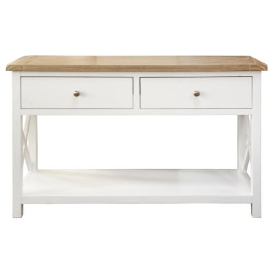 Seaton Acacia Timber Console Table, 120cm