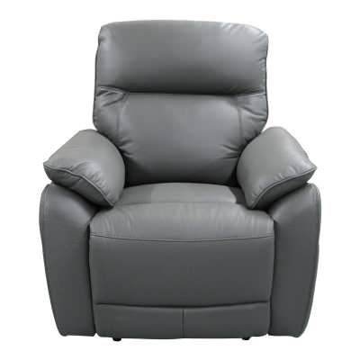 Epoch Leather Electic Recliner Armchair, Graphite