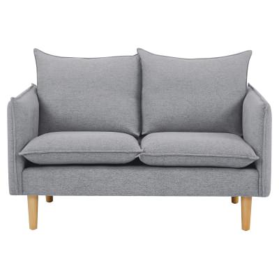 Sonata Fabric Sofa, 2 Seater, Moonlight