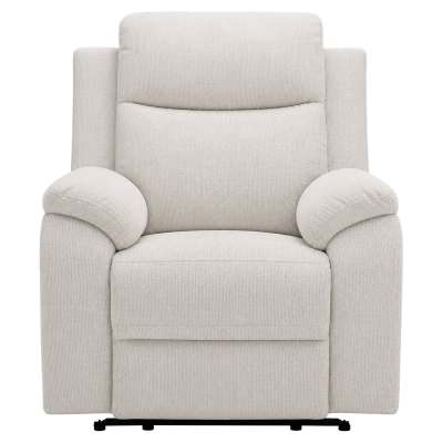 Elion Fabric Electric Recliner Armchair, Beige
