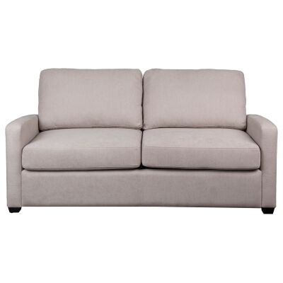 Zac Fabric Pull Out Sofa Bed, 2 Seater / Double, Nougat