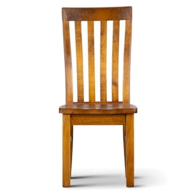 Serafin Rustic Pine Timber Dining Chair