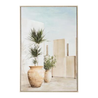 "Tuscan Pot" Framed Canvas Wall Art, Type A, 92cm