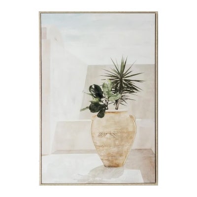 "Tuscan Pot" Framed Canvas Wall Art, Type B, 92cm