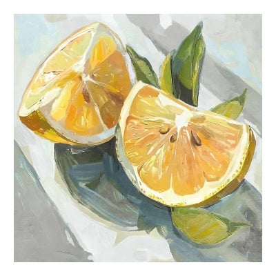 "Lemon Cut" Canvas Wall Art, Type B, 82cm