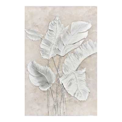 "Palm Grove" Framed Canvas Wall Art, Type A, 122cm
