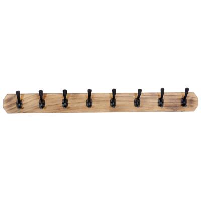 Caelum Reclaimed Mango Wood & Iron Wall Hook, 90cm