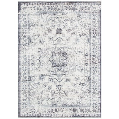 Washwell Medallion Machine Washable Oriental Rug, 220x150cm