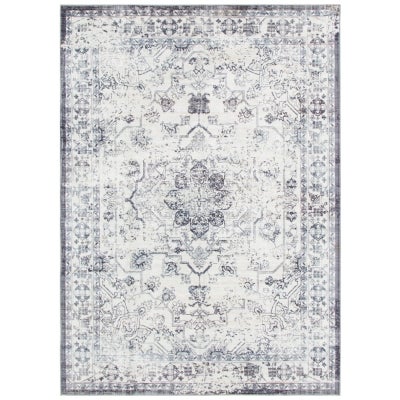 Washwell Medallion Machine Washable Oriental Rug, 290x200cm