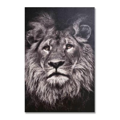 "Silent Majesty" Stretched Canvas Wall Art Print, Type A, 90cm